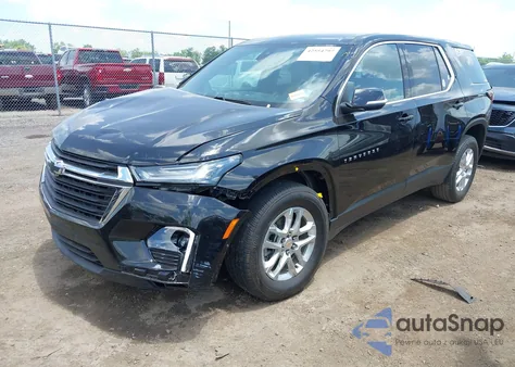 2023 Chevrolet Traverse Fwd Ls из США, поврежденный, VIN 1GNERFKWXPJ265049